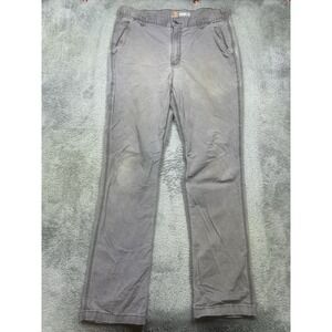 Carhartt Pants Mens 36X34 Gray Rugged‎ Flex Relaxed Fit Work Cargo 102291 253